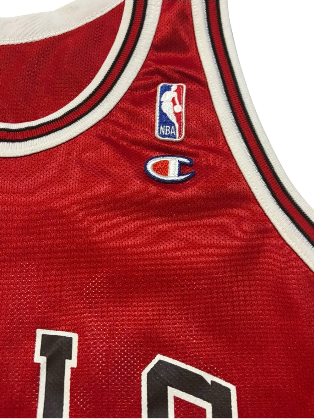 Champion Chicago Bulls #23 Red Basketball Jersey - Picture 4 of 8
